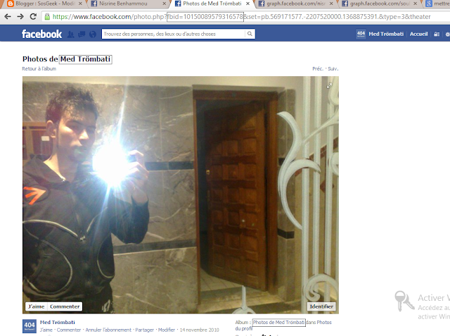 Injecter ta photo dans les profils Facebook