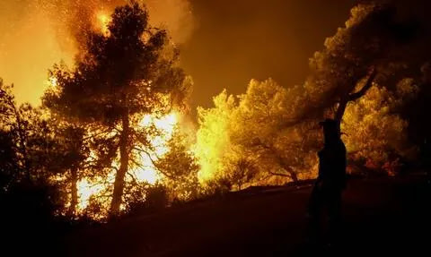 Φωτιά στην Εύβοια: Νέο μήνυμα από το 112 - Εκκενώνονται κι άλλοι οικισμοί