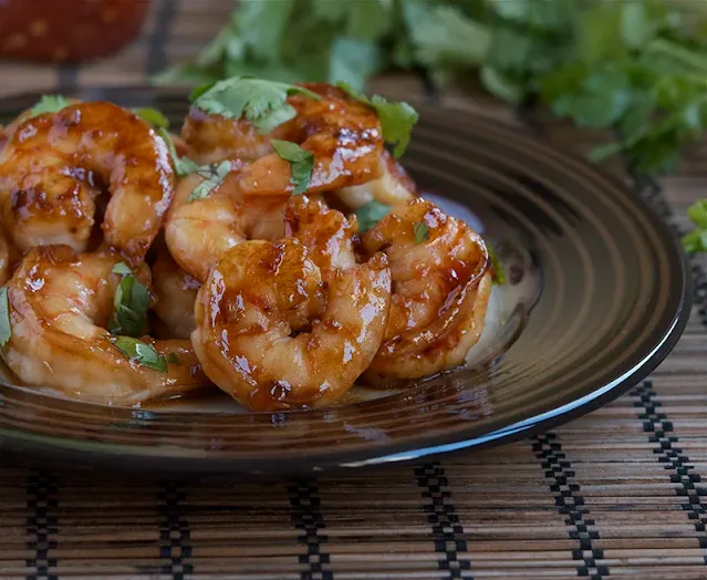 Easy Sweet Chili Shrimp at  Home