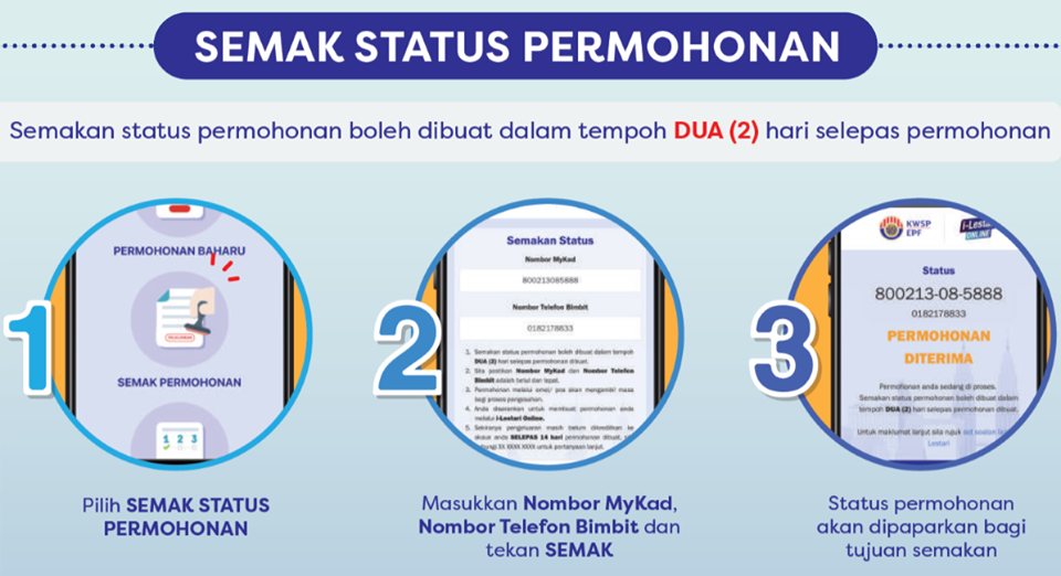 Permohonan Baharu Pengeluaran i-Lestari Online