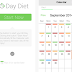 90 Day Diet Free - Lose Weight, helps you set a daily calorie budget, track food & exercise