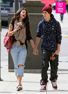 Justin Bieber and Selena Gomez