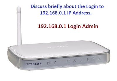 192.168.0.1 Login Admin