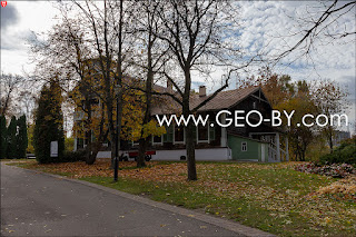 Loszyca Estate. Manor outbuilding of the Lubanskie