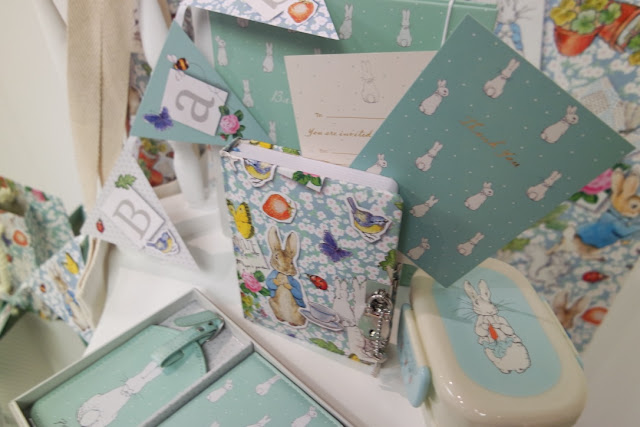 Paperchase SS16 baby shower peter rabbit