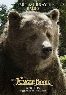 The Jungle Book Bill Murray Baloo Poster