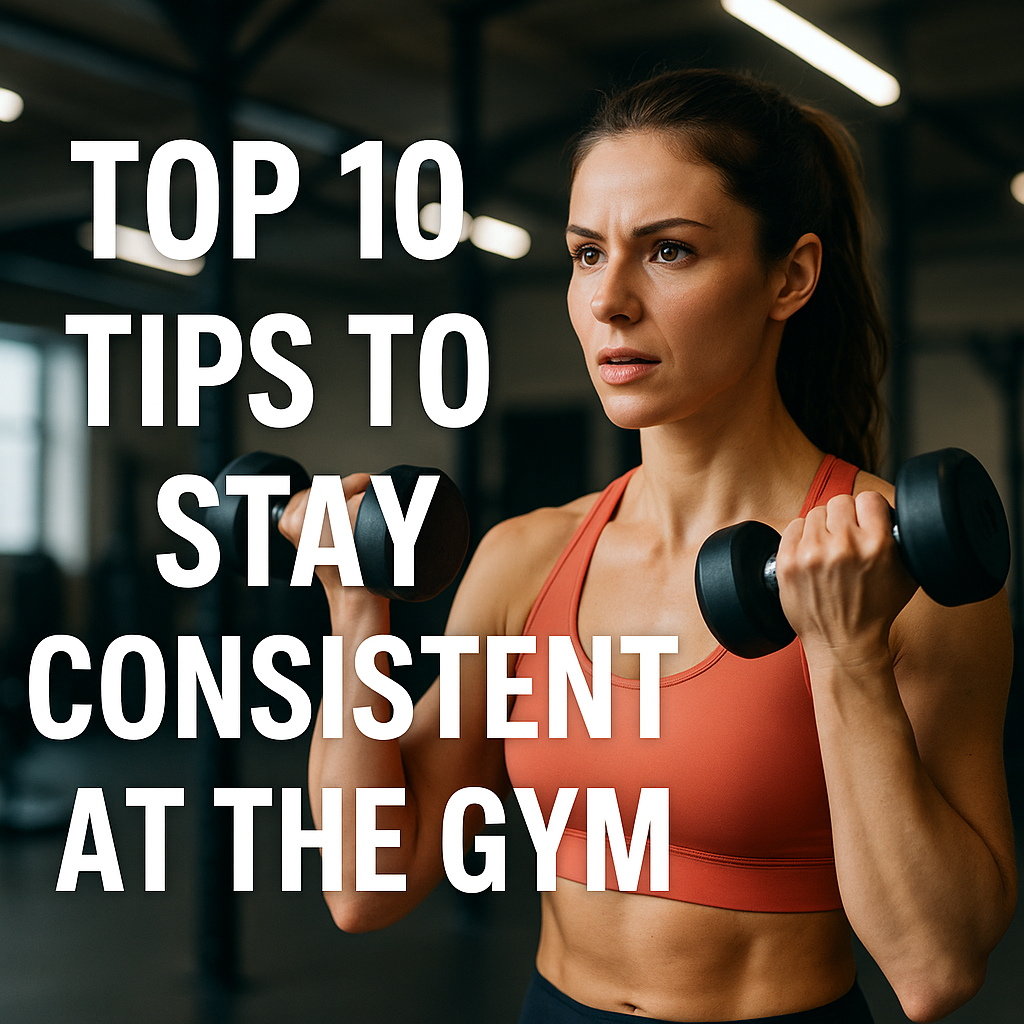 Top 10 Tips to Stay Consistent at the Gym