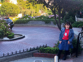 balade sur Lombard Street San Francisco