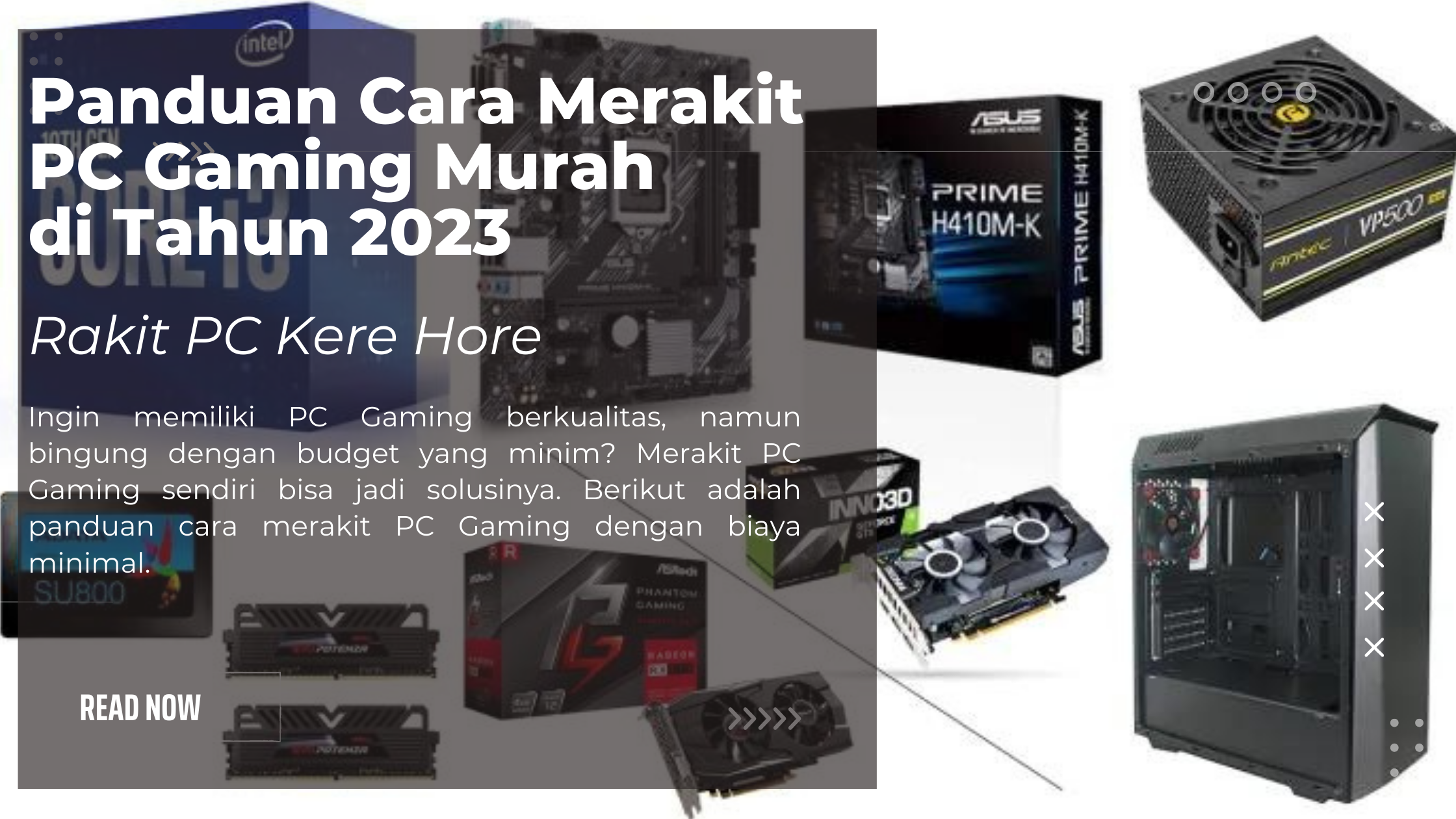 Merakit PC Gaming dengan Biaya Minimal: Panduan Cara Merakit PC Gaming Murah