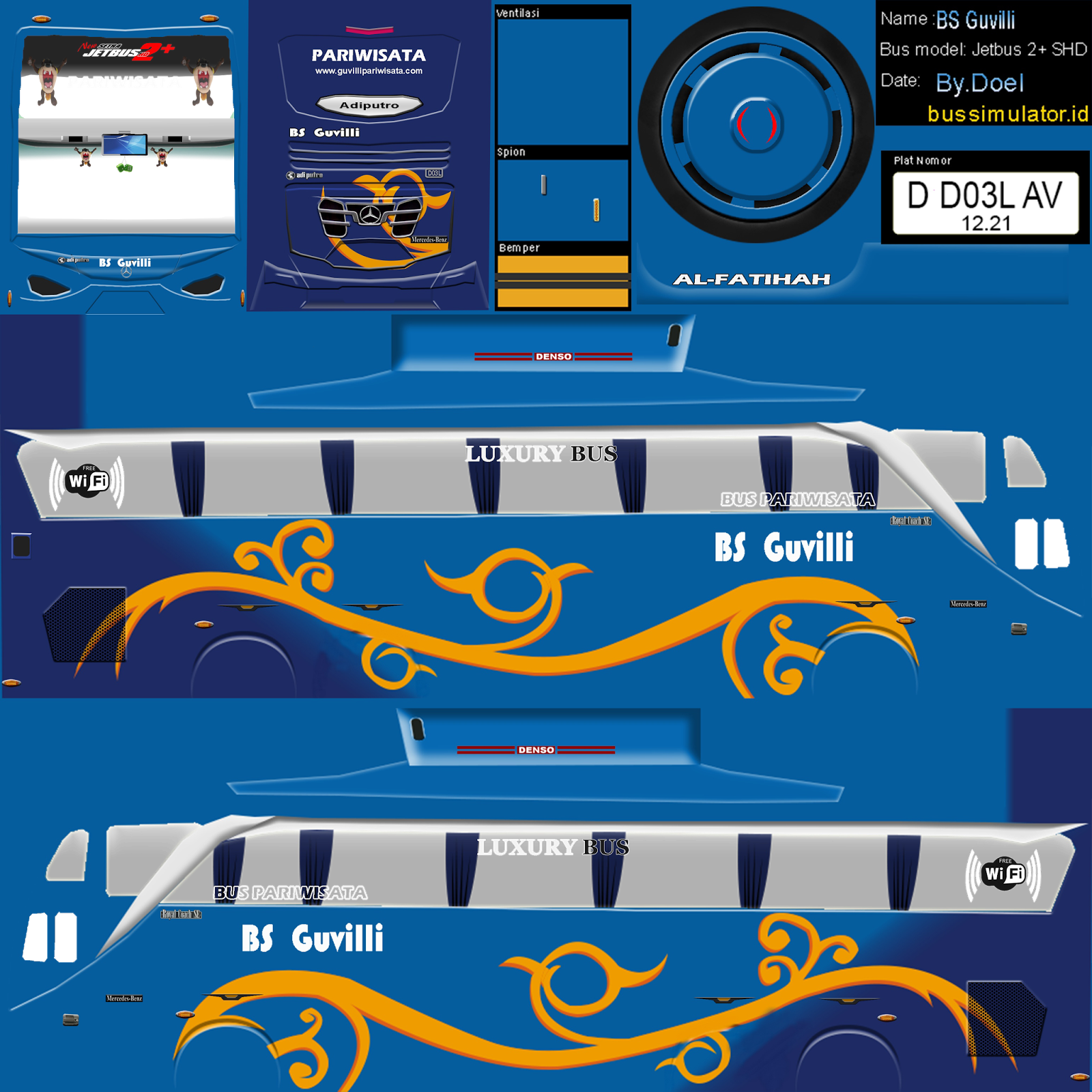 Download Stiker  Bus  Simulator  Indonesia  Keren  Kumpulan 