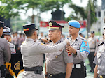 Dua Personel Polres Purworejo Dapat Kenaikan Pangkat Penghargaan
