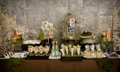 spring wedding table