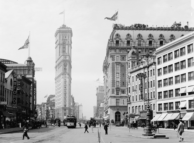 Fotografía de Times Square en 1908