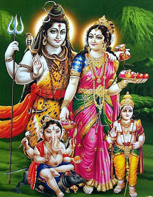 Lord Shiva and Goddess Parvati(Shakti)