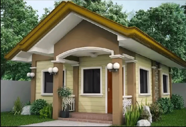 Contoh desain rumah  minimalis sederhana  tapi  terkesan  