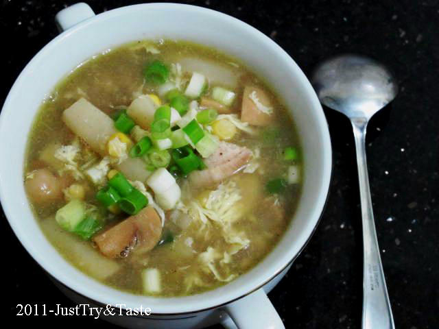 Resep SOUP ASPARAGUS dalam Versi Bahasa Inggris ~ Indahnya 