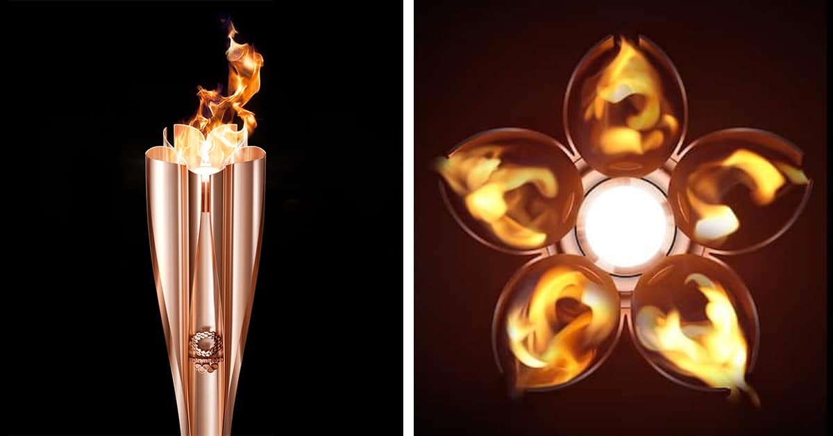 Japan Reveals The Official Olympic Torch Design For 2020