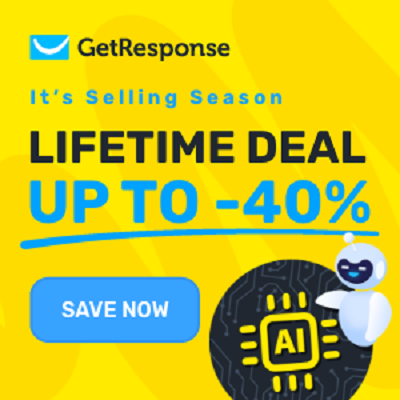 Unleash the Power of AI with GetResponse Season Promotion, up to 40% off!