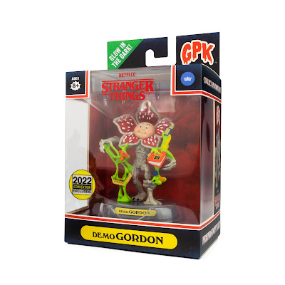 San Diego Comic-Con 2022 Exclusive Garbage Pail Kids x Stranger Things Glow in the Dark Variant Vinyl Figures by The Loyal Subjects