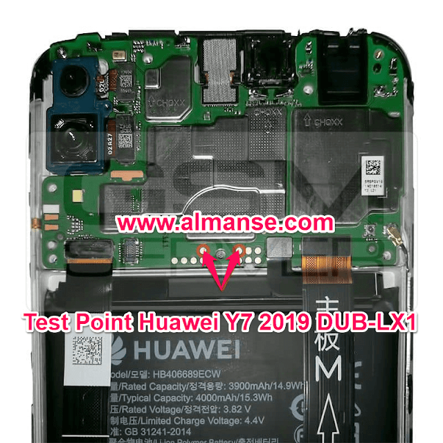 Test Point Huawei Y7 2019 DUB-LX1