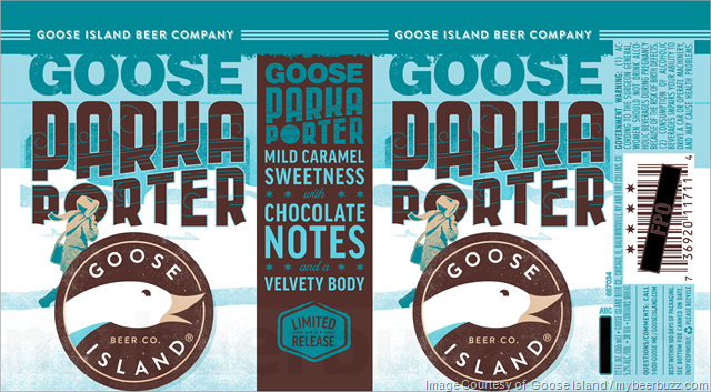 Goose Island Adding New Goose Parka Porter, Goose Redub & Goose Coywolf Cans