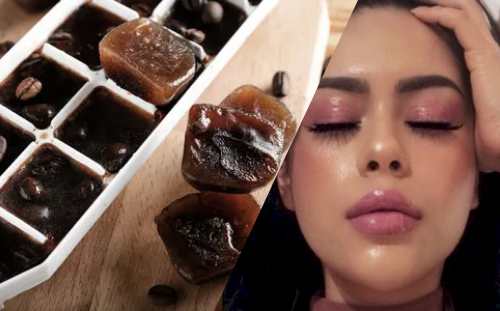 How to Make Coffee Ice Cubes For Youthful and Glowing Skin