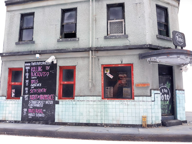 Miniature model of The Tote hotel in Collingwood