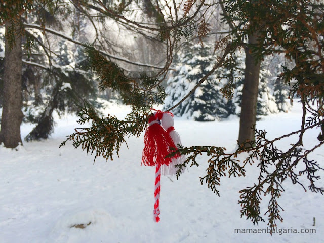 Martenitsa invieno Bulgaria