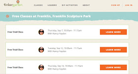 Tinkergarten Classes Scheduled for Franklin in September