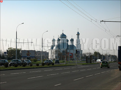 На въезде в Брест. Святовоскресенская церковь