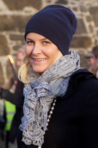 Crown Princess Mette-Marit attends Holocaust Remembrance Day