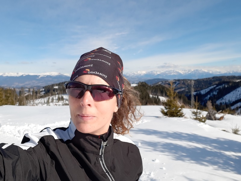 Io sulle piste di Passo Lavazè - Trentino