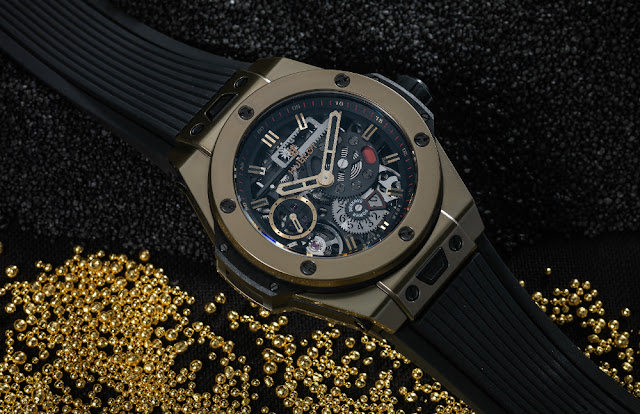 Réplique Montre Hublot Big Bang Meca-10 Or Magique édition limitée à Vendre