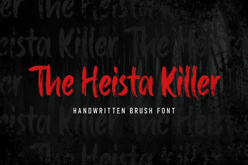 The Heista Killer Font