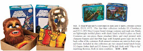 Star Wars Chewbacca C-3P0 Ben Cooper Halloween costumes with Empire Strikes Back and Return of the Jedi lunchboxes