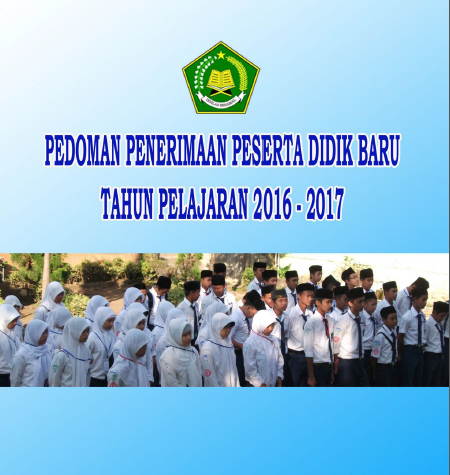 PPDB (Pedoman Penerimaan Peserta Didik Baru) Tahun Pelajaran 2016/2017