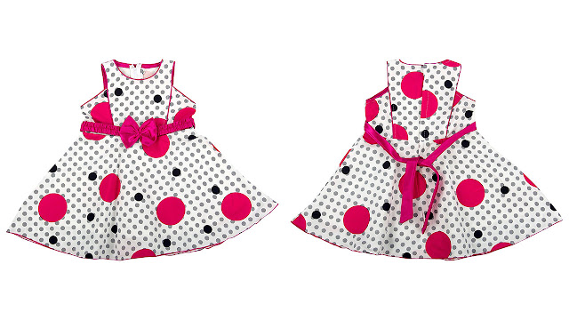 Kuchipoo Baby Girl's A-Line Dress