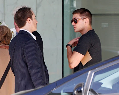 Zac Efron out for his CAA Meeting Photos