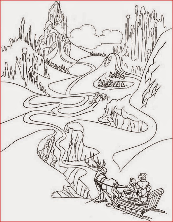 Coloring Pages: Frozen Castle Coloring Pages Free and Printable