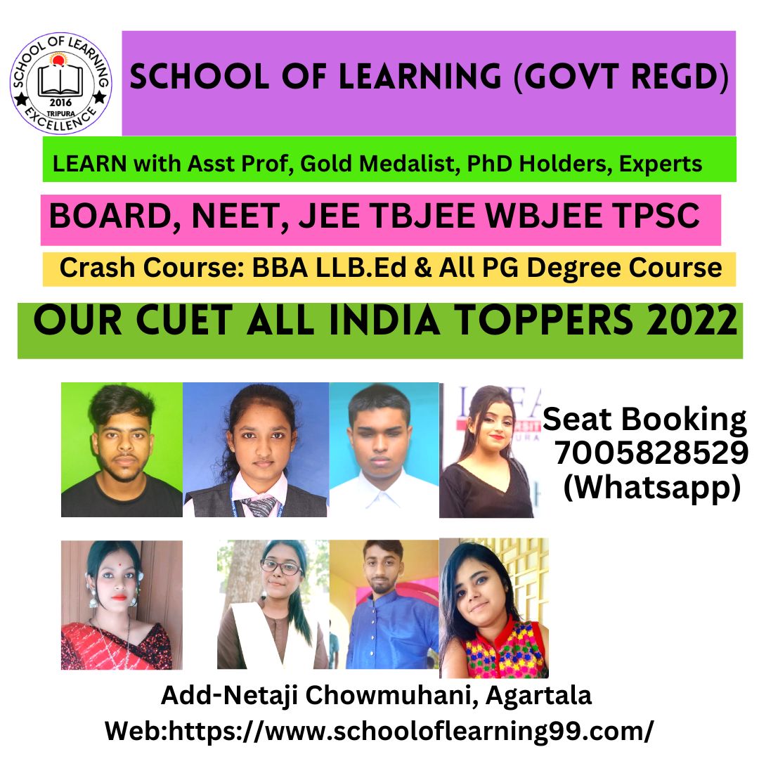 How 30 Days CUET Coaching Course made All India Toppers : Best CUET Coaching centre in Agartala 2023