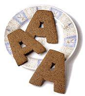 Gingerbread ABC Cookies Recipe