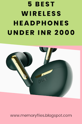 5 Best wireless headphones under INR 2000