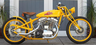 psyclone sportster ironhead 900 yellow board track