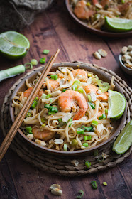 Pad thai aux crevettes