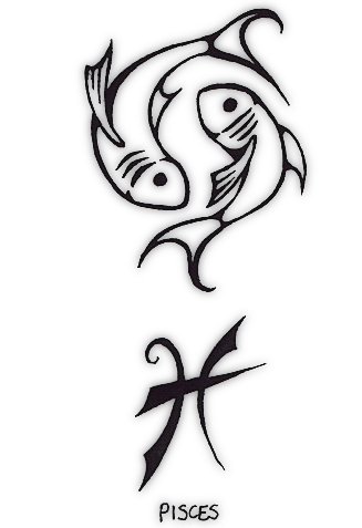 Pisces Tattoo Symbol