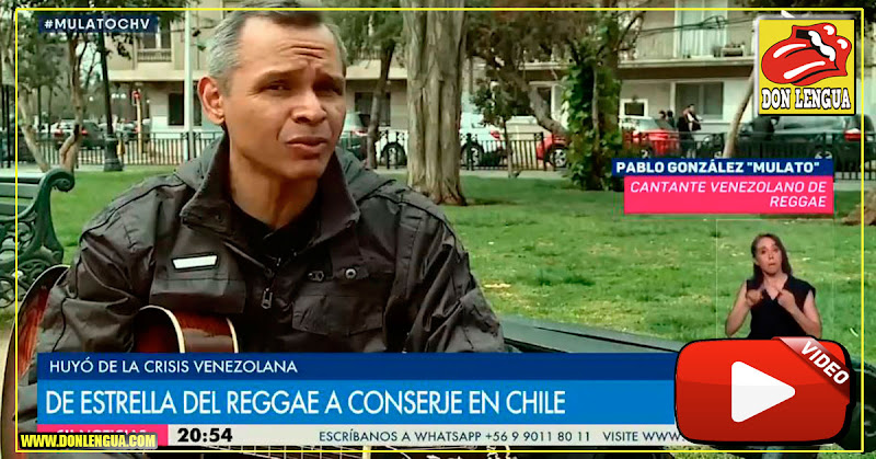 Gracias Maduro : El Rey del Reggae de Venezuela ahora es conserje en Chile