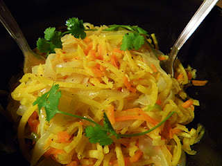 Serving bowl with Pasta and Veggies