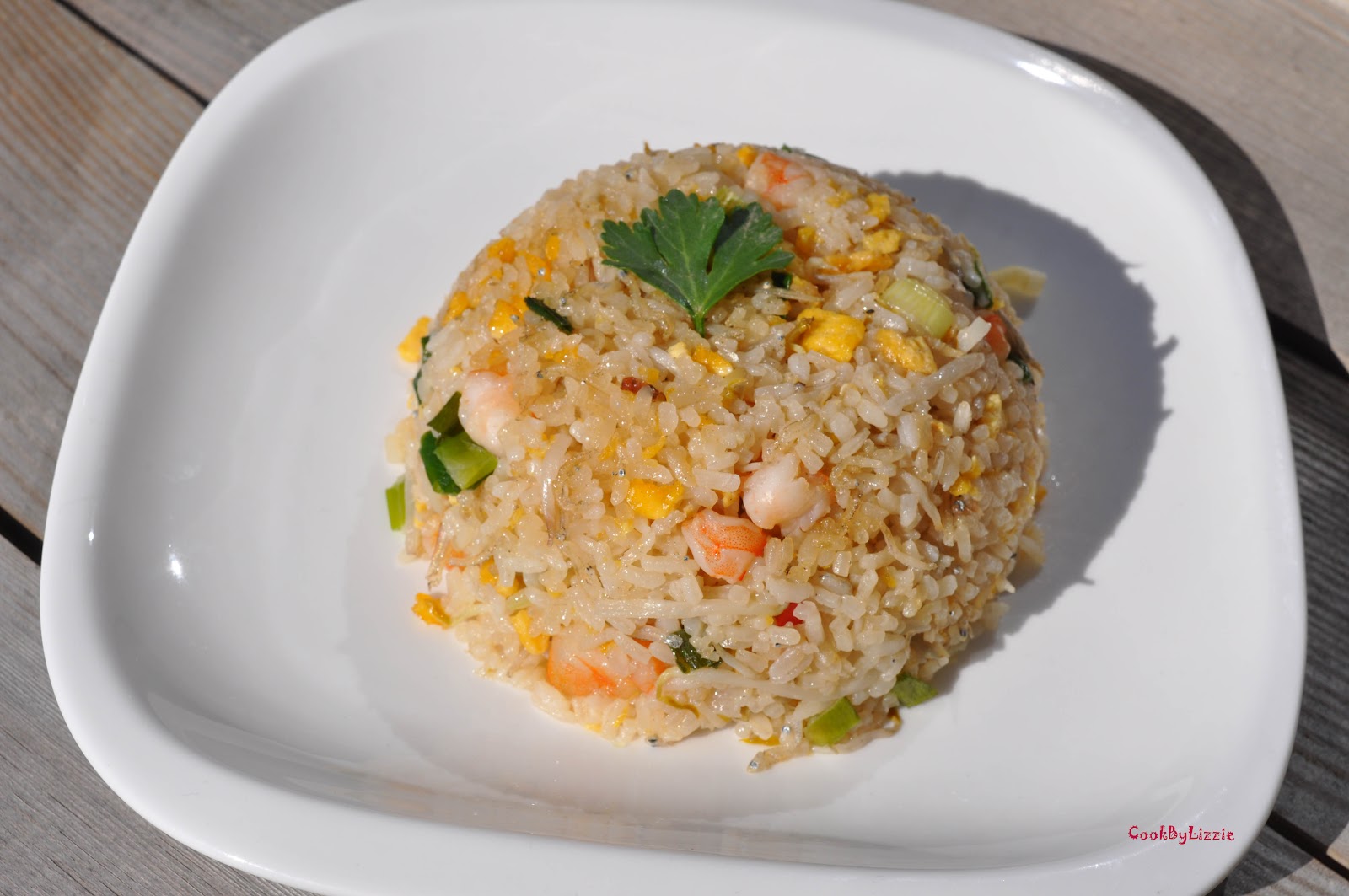 Cook By Lizzie: Salted Fish Fried Rice... Yum.. yum..