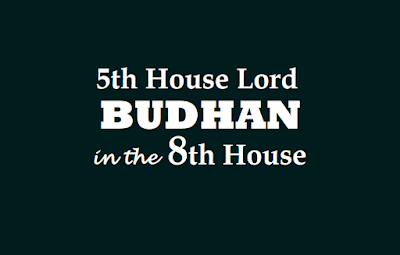8th House Lord Budhan