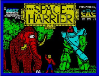 ZX Spectrum games Space Harrier